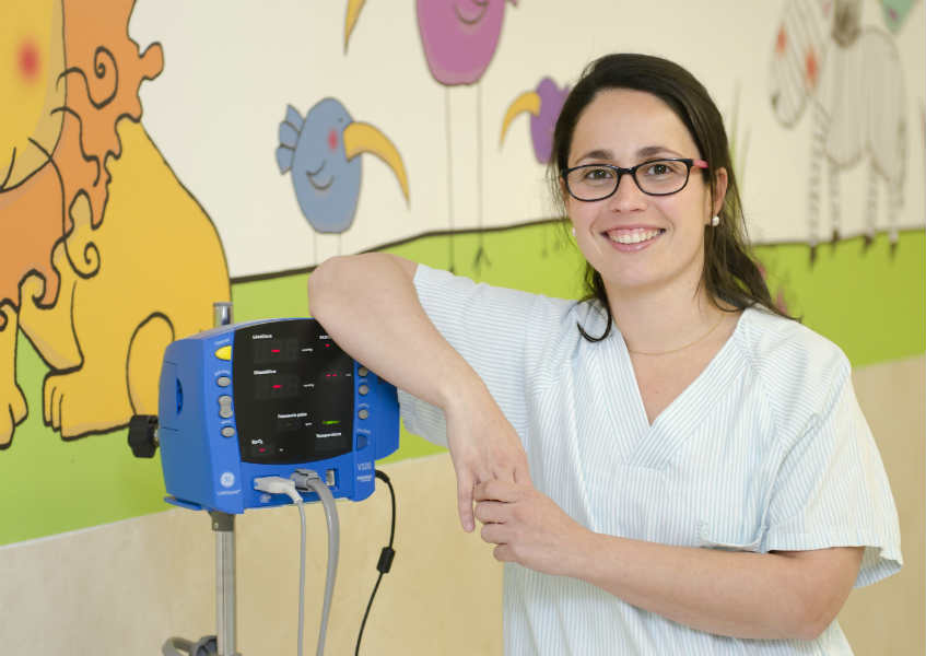 Laura Cervantes: «Es importante ver cómo trabajan en otros hospitales ya que todos tenemos la misma finalidad»